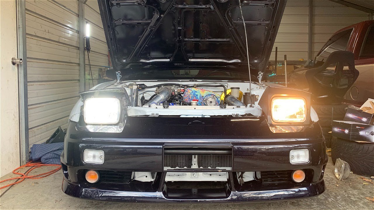 Лучшие выдвижные фары для 240sx/ae86!