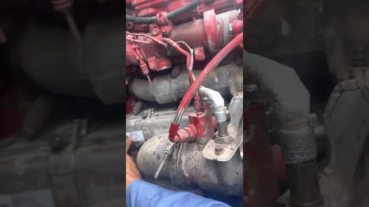 Como hacer pruebas de fuga de coolant ISX 15  How check Pressure Problem￼