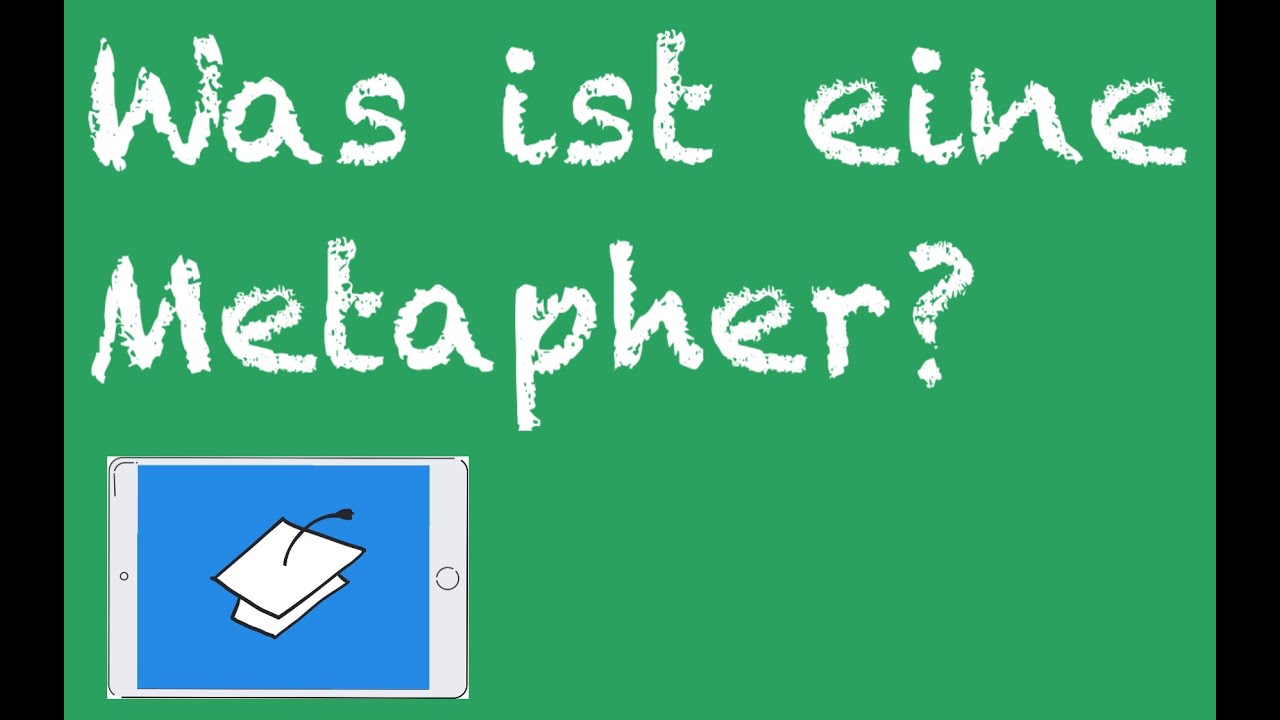 Was ist eine Metapher? Personifikation? Vergleich?