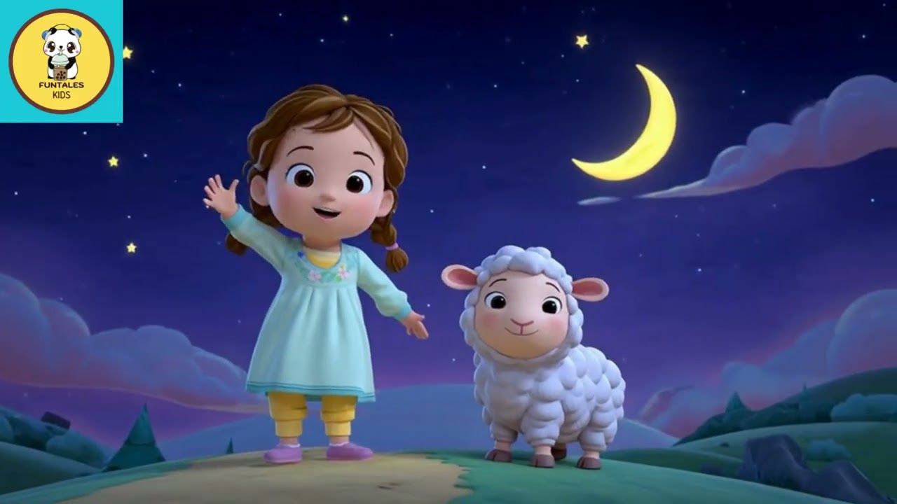 Girl and Lamb Song 🐑👧 | Cute Friendship Rhyme for Toddlers