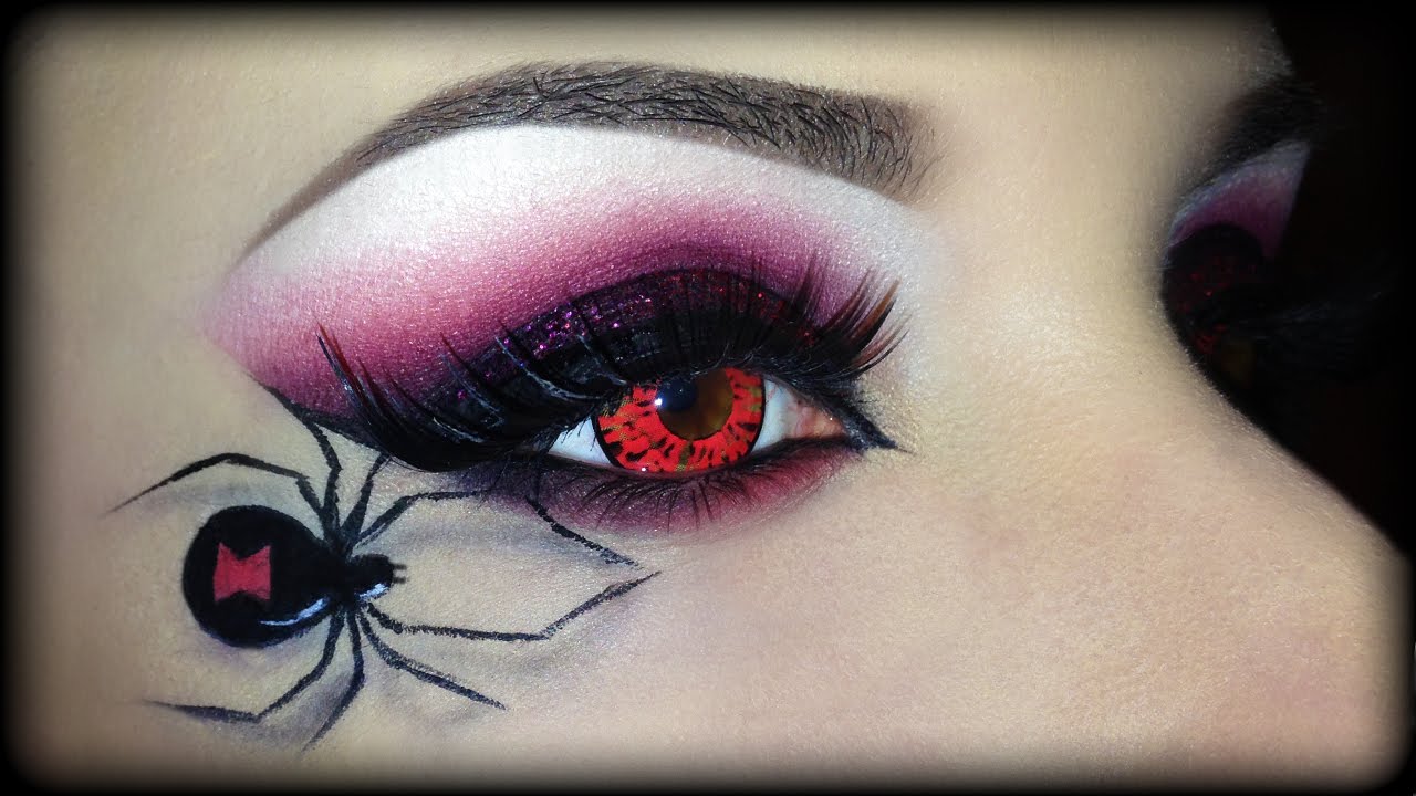 Sexy Halloween Makeup Tutorial - Black Widow ft. AuroraMakeup & Sebastien MUA