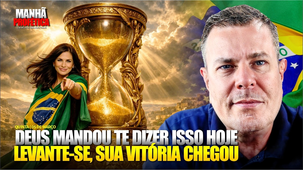 O TEMPO DA VITORIA CHEGOU - JOSUÉ 1 | Manhã Profética
