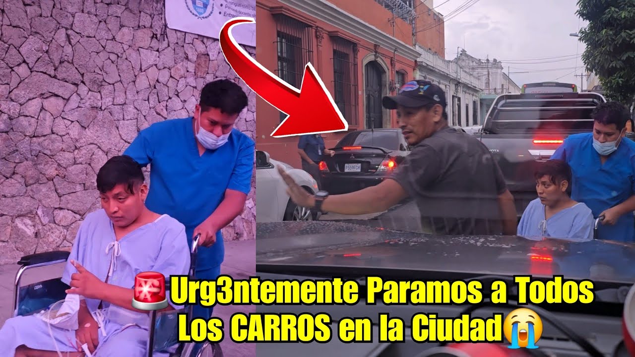 Urg3nte🚨 Yá Llegamos a la CIUDAD y fué Ingresado al SANATORIO😭 los CARROS no Paraban😱💔😭