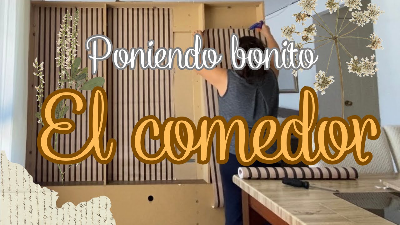 ✨Tranformando mueble para que el comedor luzca mas bonito💐 