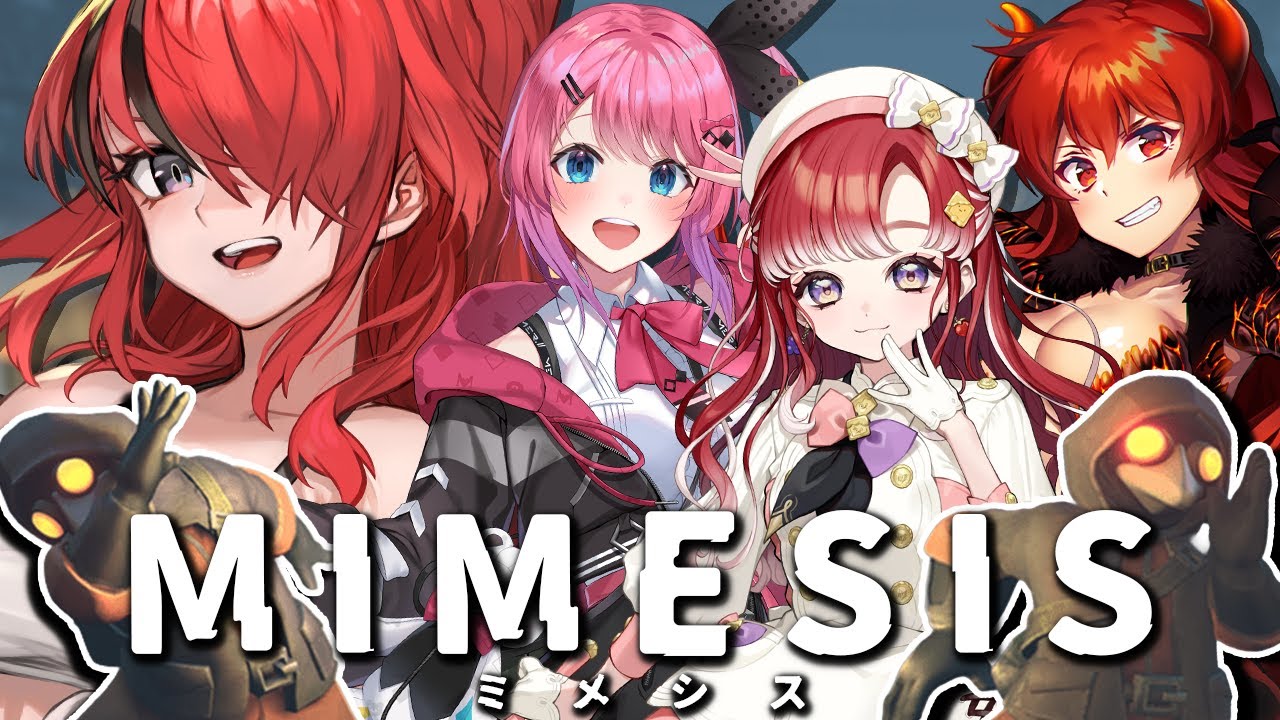 【MIMESIS-ミメシス-】暖色系わちゃわちゃコラボ❤️‍🔥【レイン・パターソン/にじさんじ】