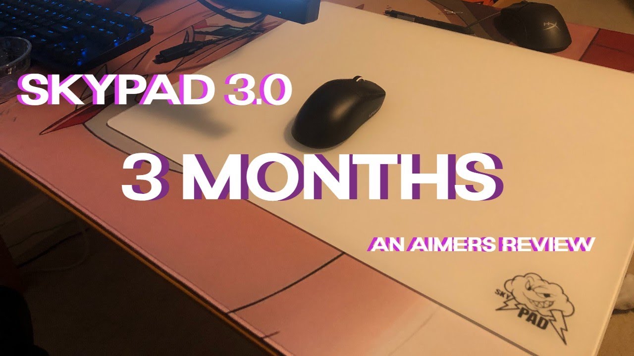 The SkyPAD 3.0 after 3 MONTHS of use. (From an Aimer's POV)