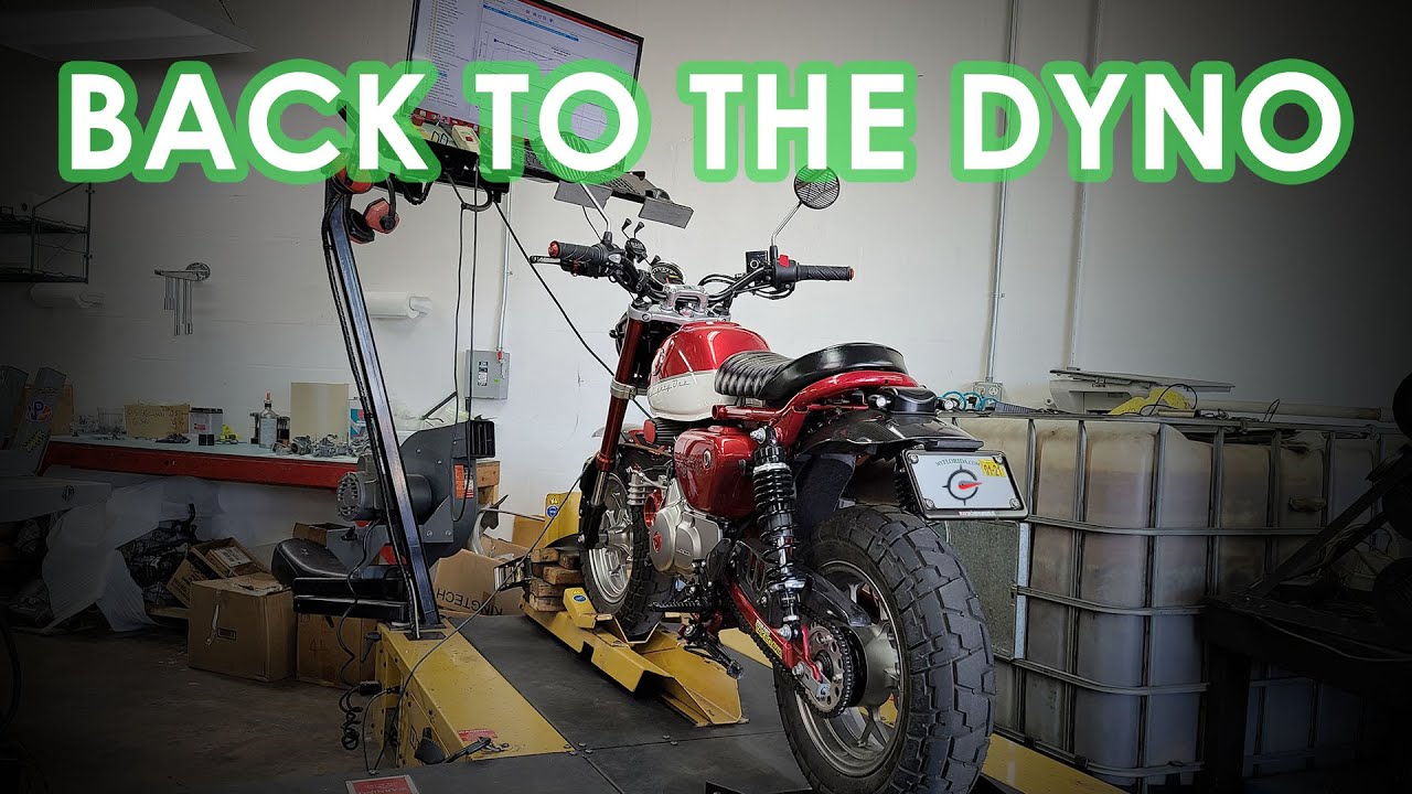 New Gearing and I get the Takegawa 181 on the Dyno!
