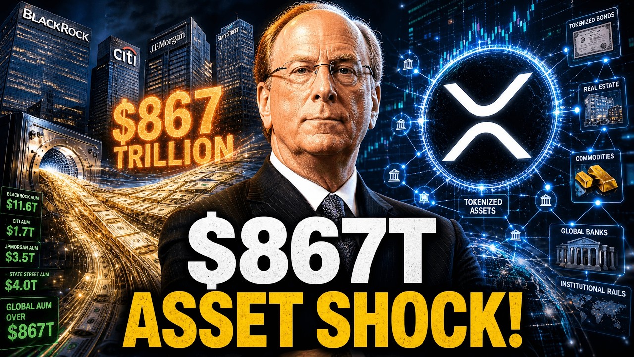 RIPPLE XRP | $867 ТРИЛЛИОНОВ В АКТИВАХ! | BLACKROCK, CITI, JP MORGAN И НЕ ТОЛЬКО!