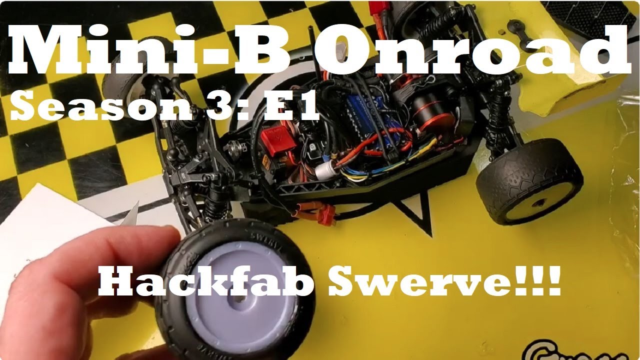 Mini-B Onroad - Season 3: Ep 1: Testing with HackFab tires!!!