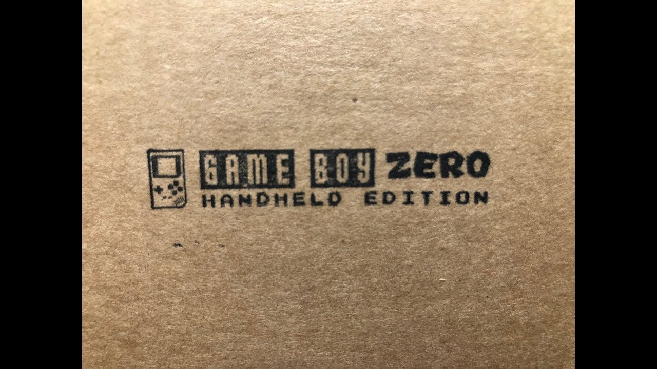Video Review: Gameboy Zero Handheld Edition by 32Teeth