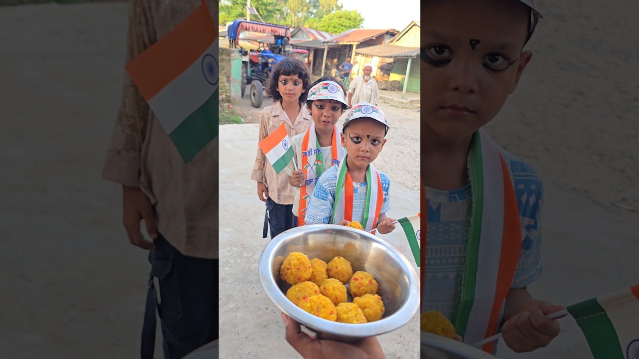 No Flag no Laddu 🇮🇳 happy independence day 2026 #15august2026 #shorts #independenceday #shortstiktok