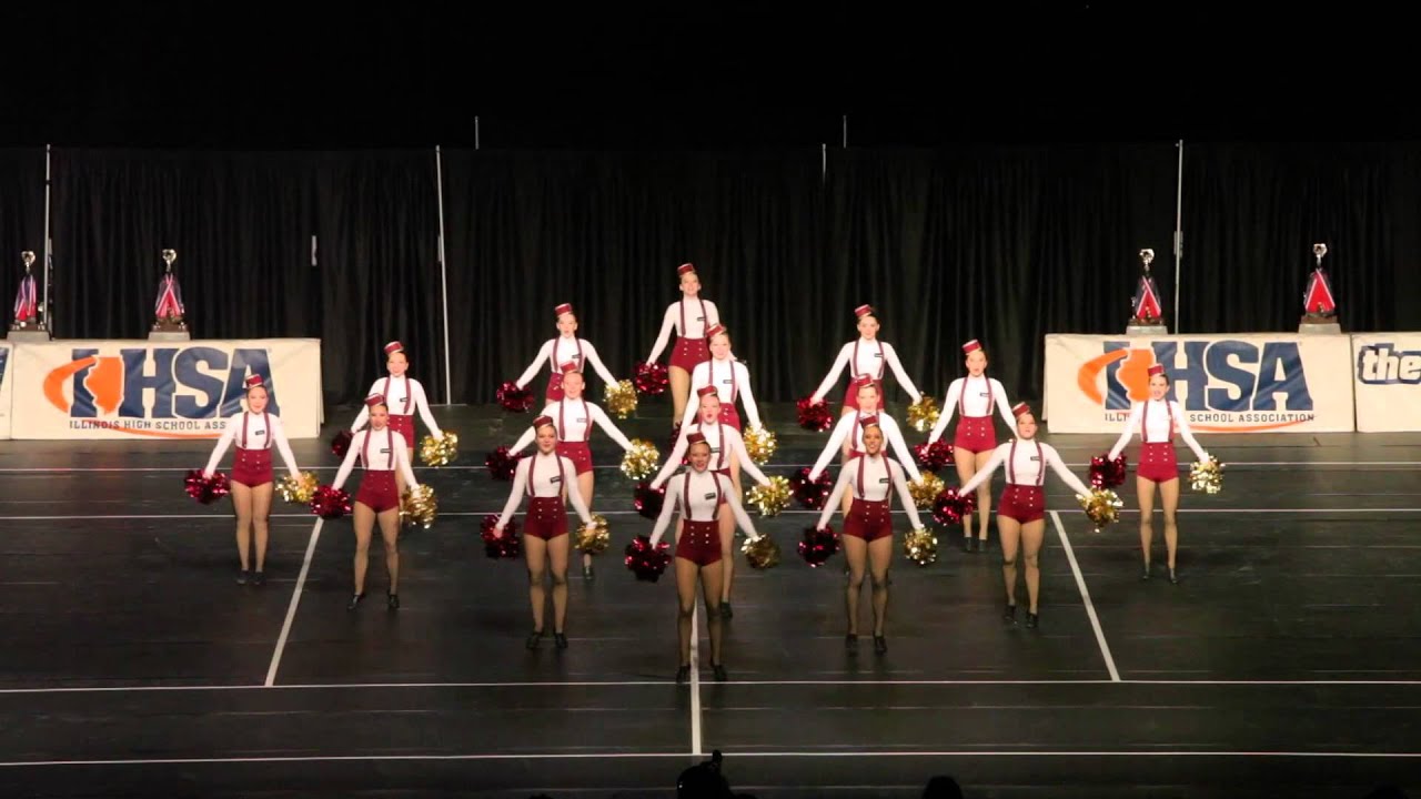 GBN Poms 2014-2015 State Finals Performance