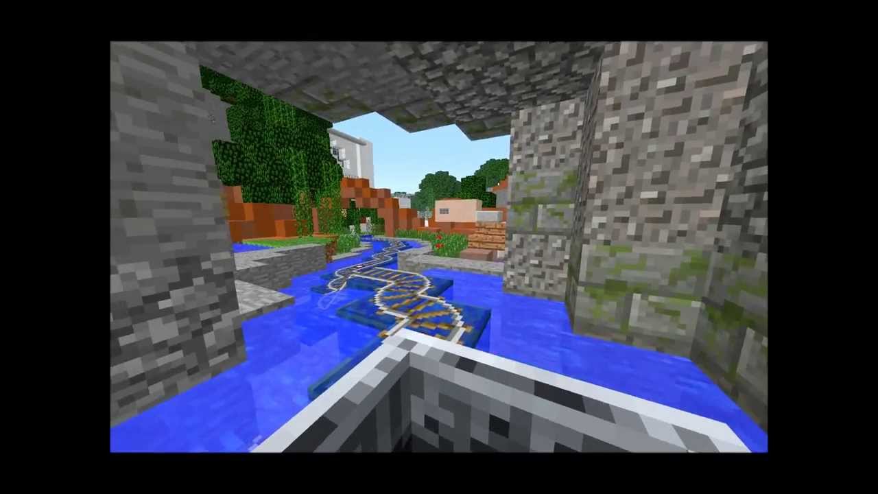 Jurassic Park Built in MineCraft