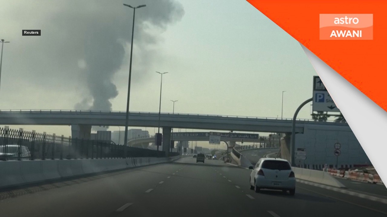 Serangan dron cetus kebakaran, operasi Lapangan Terbang Antarabangsa Dubai tergendala