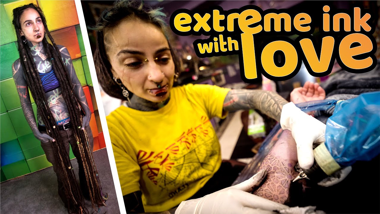 How this Girl become a heavy tattooed Freak    *Female Tattoo Artist