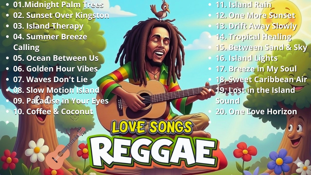 Tropical Reggae Chill 🌴 20 Relaxing Island Songs | Beach Sunset Reggae Mix 2026