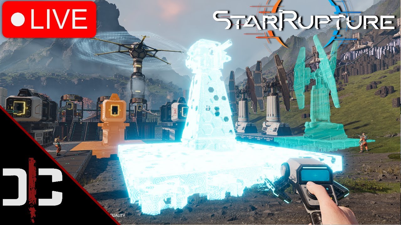 🔴 LIVE - StarRupture - Co-op Massive Factory Base Needs More Room