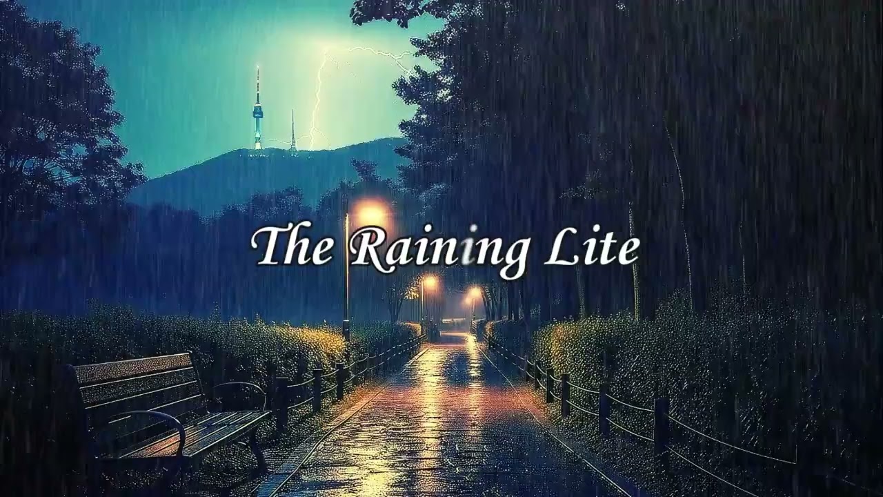 Soothing Stormy Night 🌩️ Heavy Rain & Soft Thunder for Fast, Deep Sleep
