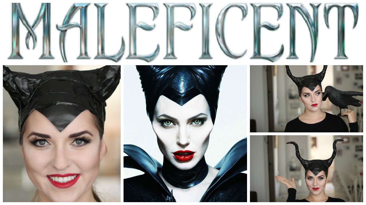 איפור לתחפושת מליפיסנט ✩ Maleficent Makeup Tutorial