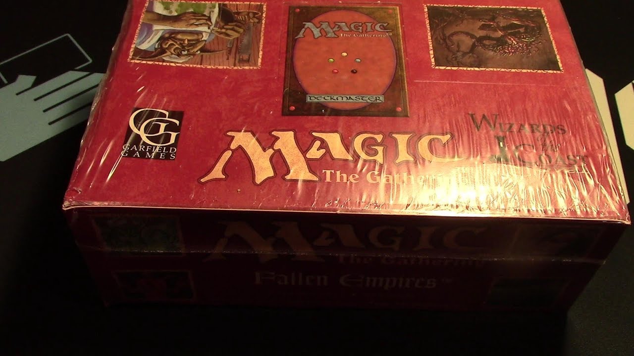 Fallen Empires: Открытие всей коробки! 1994 Crazy Opening!! MTG