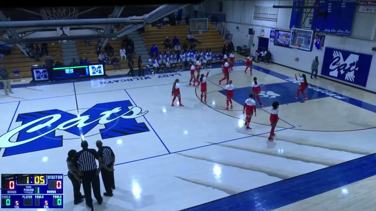 Game #19 Biloxi Lady Indians(17-1) vs. Meridian Lady Wildcats (7-9) (W 53-24)