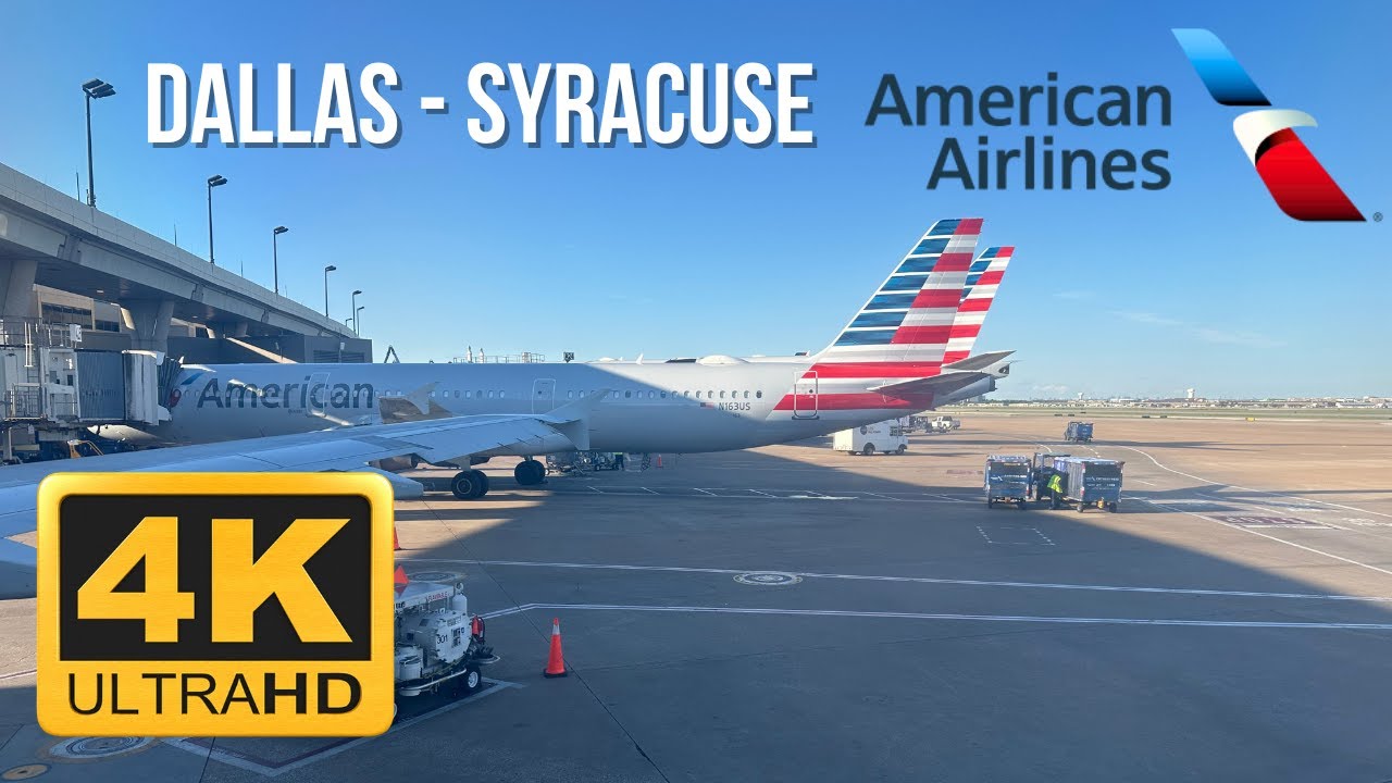 Beautiful and Sunny Dallas Takeoff | Airbus A320 | Dallas, Texas - Syracuse, New York