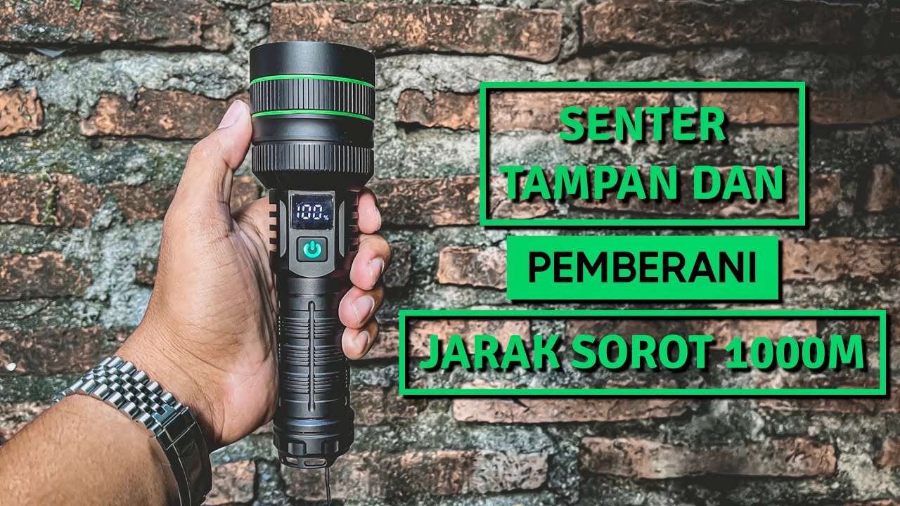 SENTER TK-X1 ZOOM MONSTER JARAK SOROT JAUH || MANTAP SEKALI