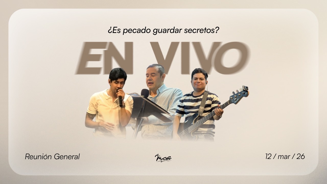 ¿Es pecado guardar secretos? - Ps. Johnnattan Bernal | Jueves 12 de marzo de 2026