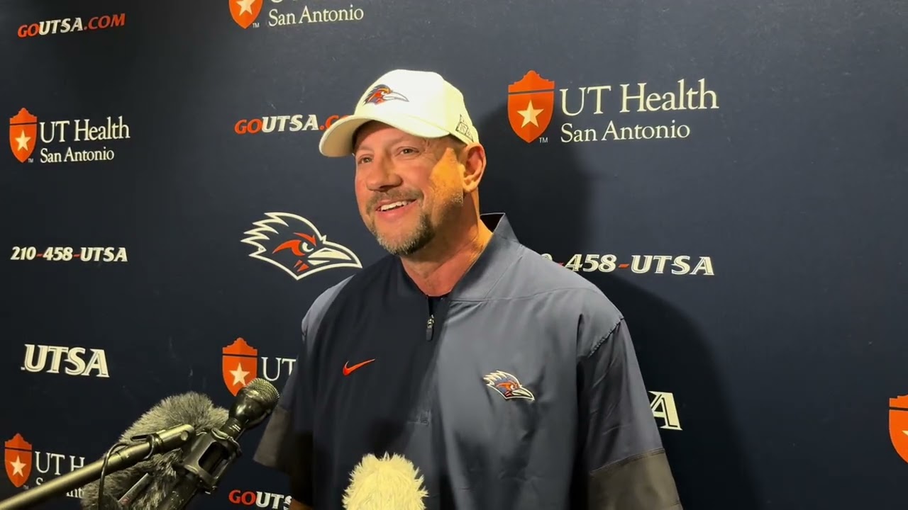 UTSA Head Coach Jeff Traylor 2025 Bowl Announcement Interview 12.7.25