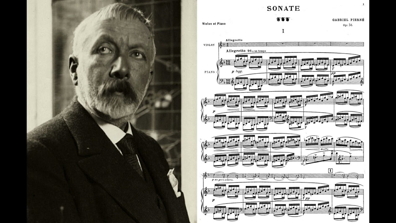 Gabriel Pierné: Violin Sonata, Op. 36 - Miguel Candela, Jeanne-Marie Darré (1947)