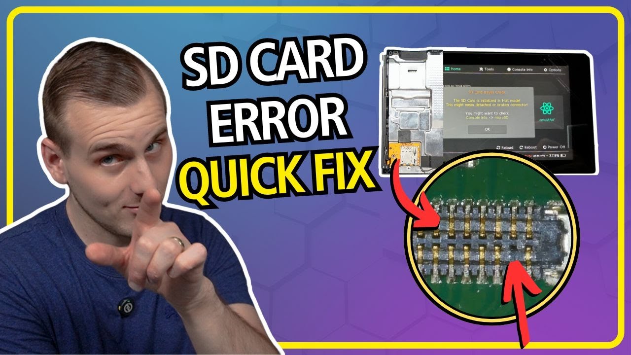 *Легкое решение* SD-карта Nintendo Switch не работает