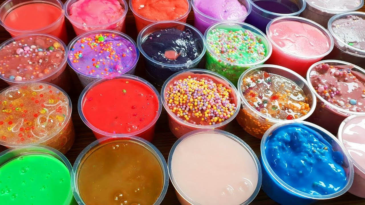 Slime Smoothie - Amestec Slime Vechi si Nou