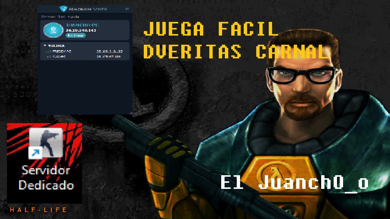 COMO JUGAR HALF LIFE ONLINE CON AMIGOS, (facil y rapido como dicen todos xdxdxd)