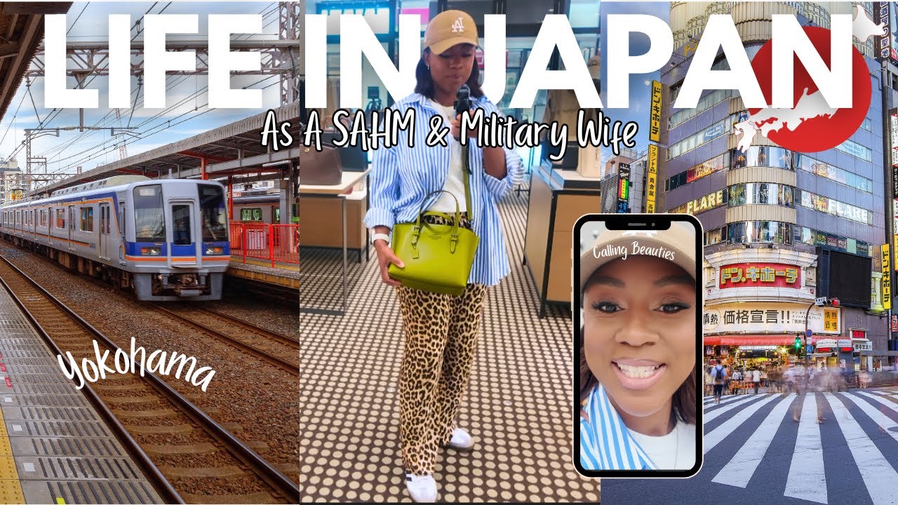 DITL Of A SAHM & Military Wife: Shopping in Yokohama | Facetime Style Chat 💬