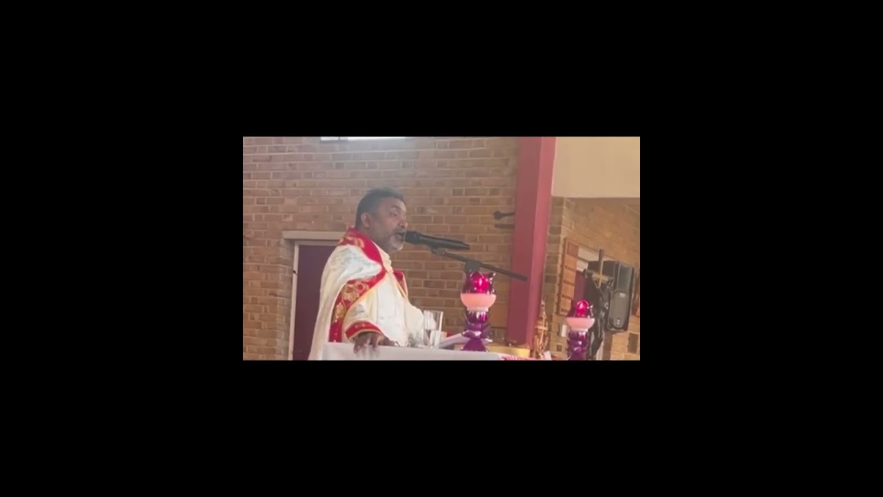 Good Friday Message by Rev.Fr.Jenson La Salette at St.Clare Mission Redhill Surrey UK