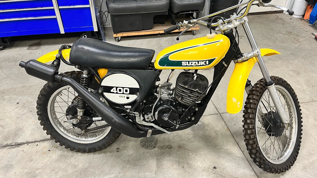 Barn Find Original TM400 Suzuki Back In Action