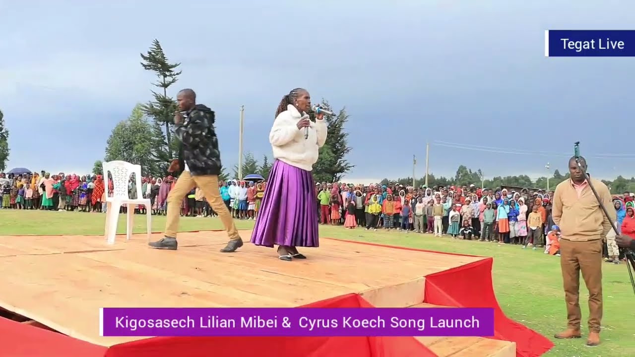 Kigosasech Lilian Mibei & Cyrus Koech song launch live stream video 