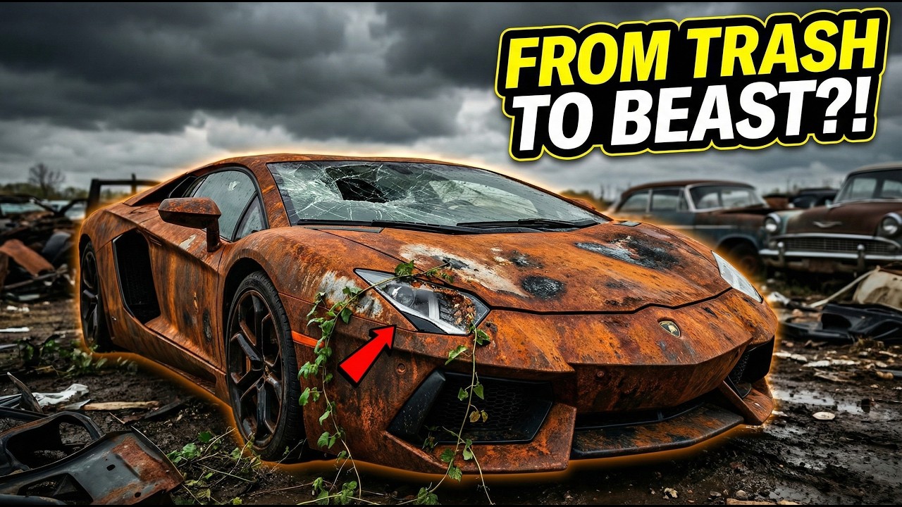 From Burned Scrap to $300,000 Supercar – Insane Restoration AMSR!