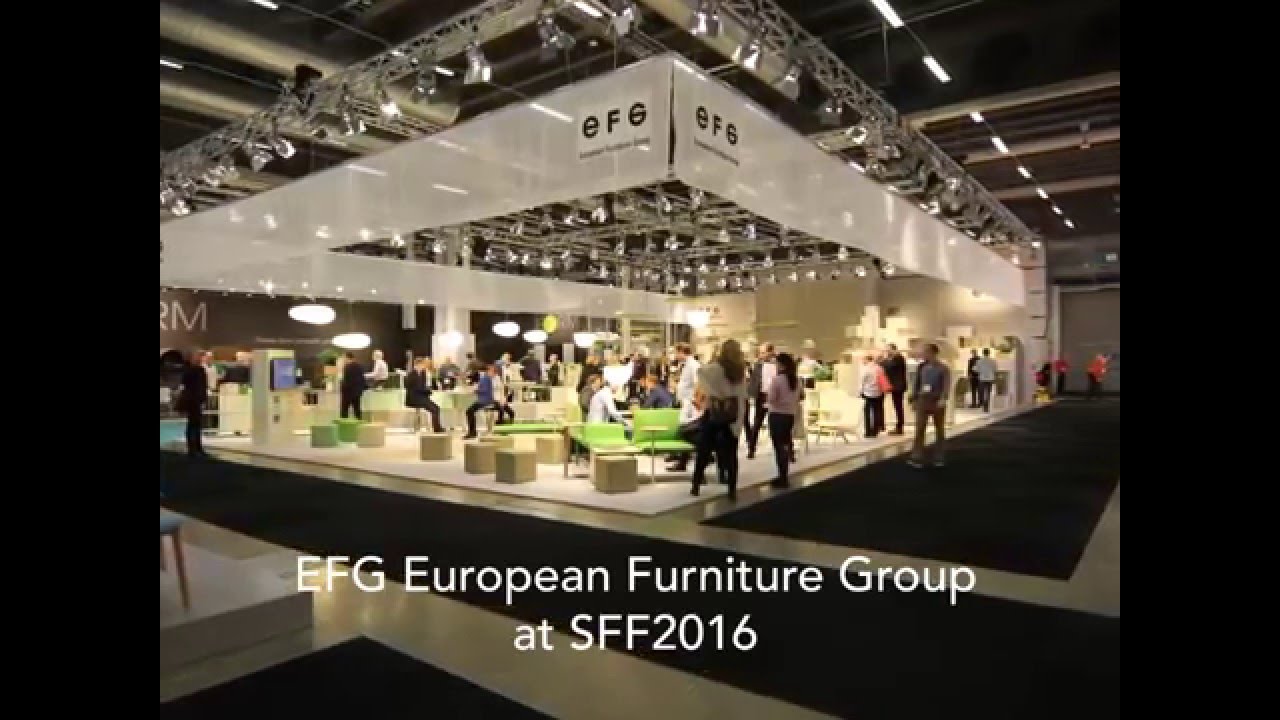 EFG at Stockholm Furniture Fair 2016