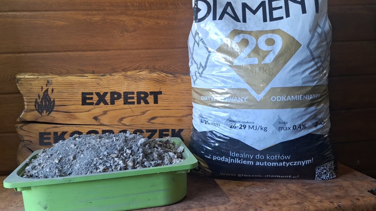 GROSZEK DIAMENT  idealny opał? 2.8% popiołu!
