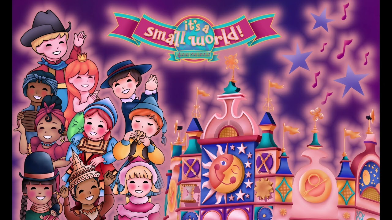 “it’s a small world” Disneyland Paris 2023 clock parade source audio recreation