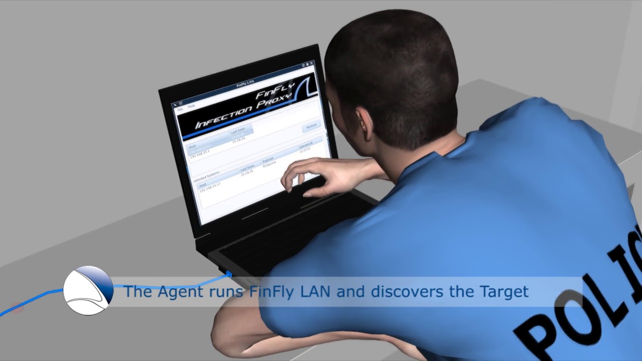 FinFly LAN : Hacking through use of the Local Area Network (LAN)