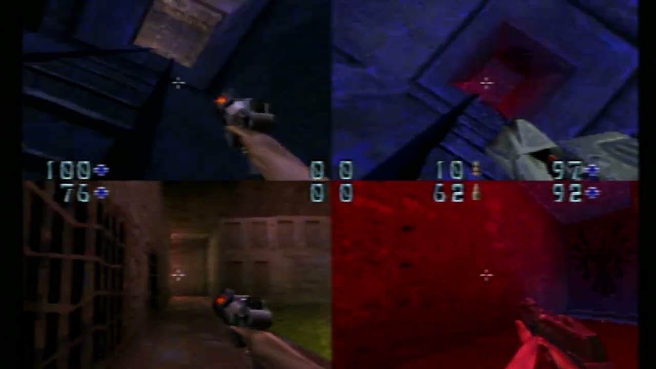 Quake 2 PS1 Multiplayer Footage (Oct 14, 2022)