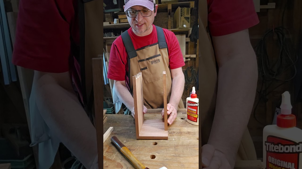Desktop Organizer Carcass Glue Up