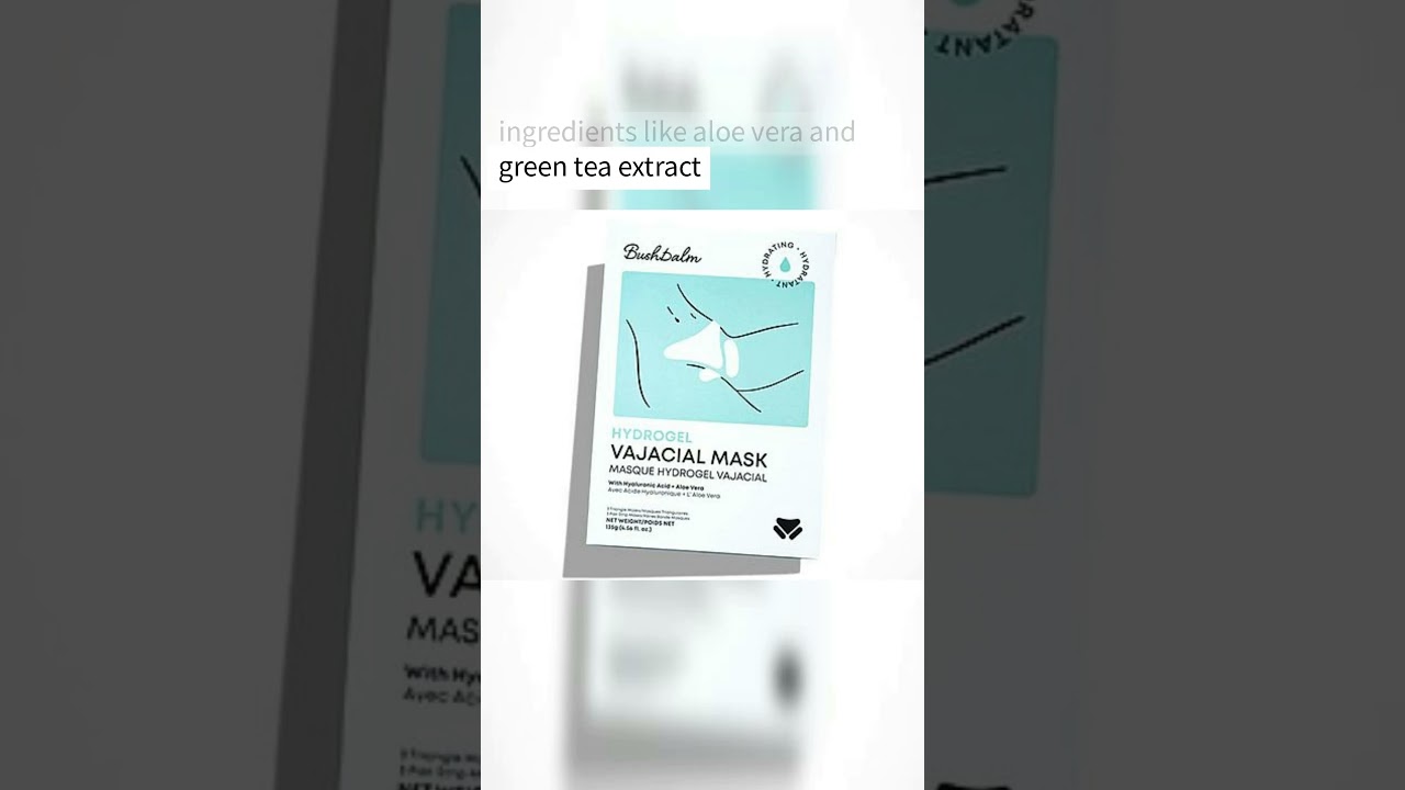 Hydrogel Vajacial Mask #shorts #bikinihairremoval #bikini