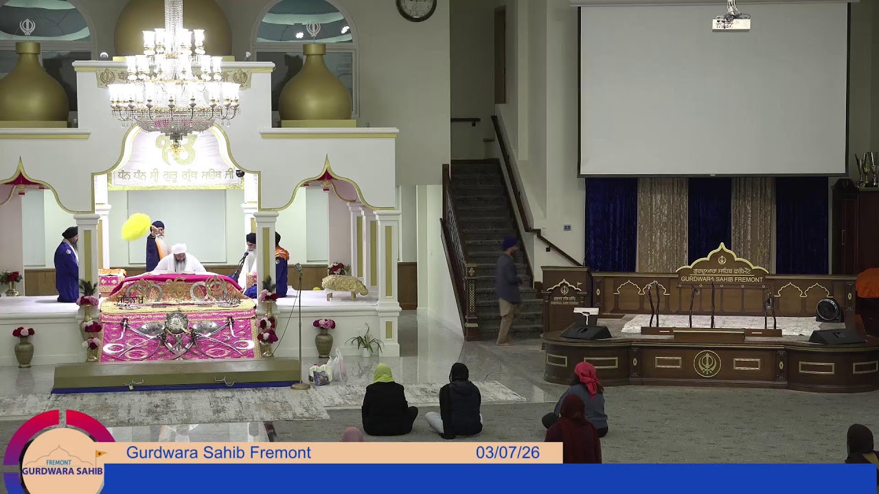 Gurdwara Sahib Fremont Evening Diwan 2026-03-07
