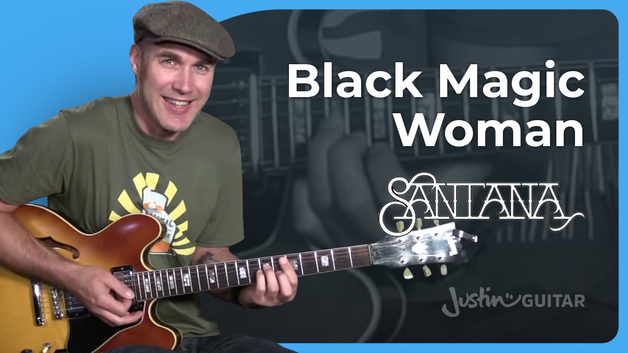 How to play Black Magic Woman | Rhythm Guitar Lesson
