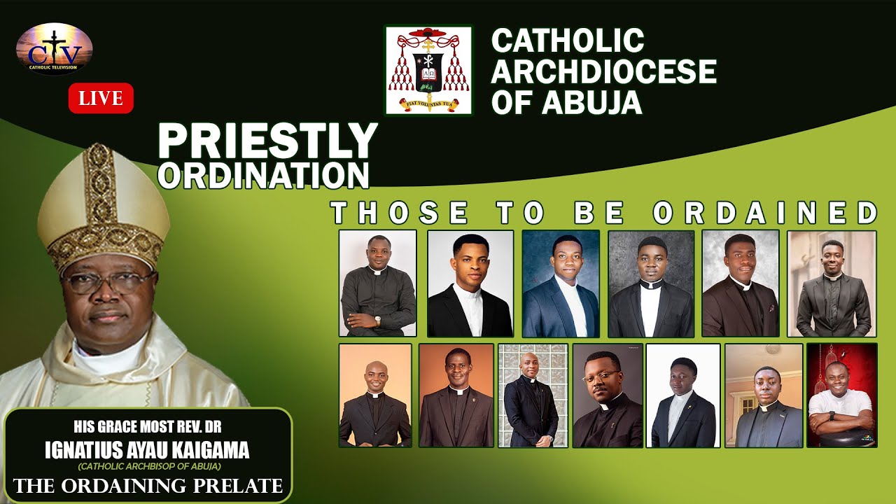 PRIESTLY ORDINATION || CATHOLIC ARCHDIOCESE OF ABUJA