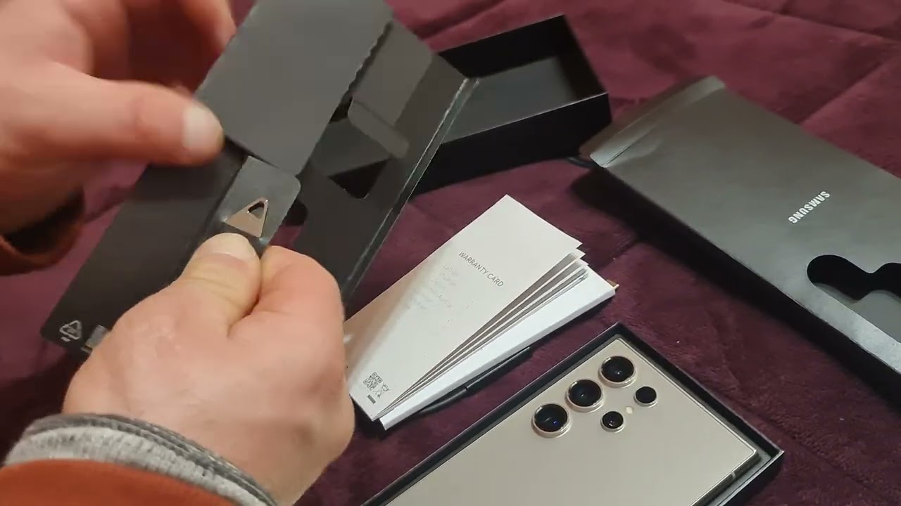 Samsung Galaxy S24 Ultra Unboxing/ Made in Korea