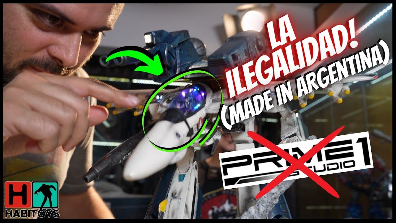 👀 LA ILEGALIDAD (Made in Argentina) ❌ PRIME 1 STUDIO❓ Robotech Macross - HabiToys